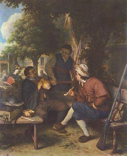 Adriaen van ostade Resting travellers.